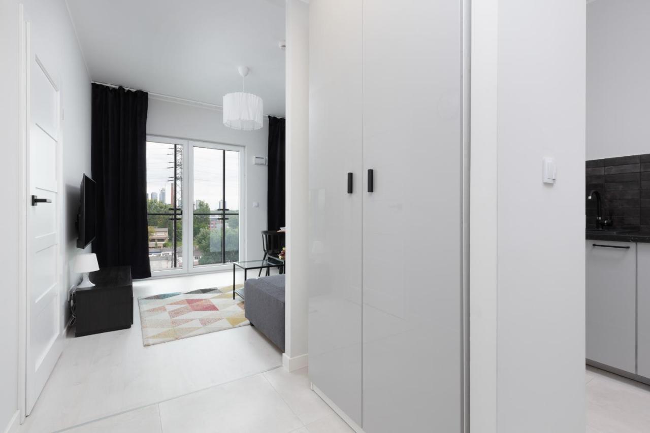 Business Center Apartments Warsaw Wola By Noclegi Renters Exteriör bild