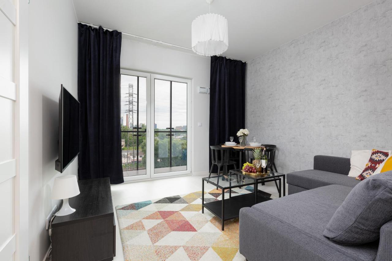 Business Center Apartments Warsaw Wola By Noclegi Renters Exteriör bild