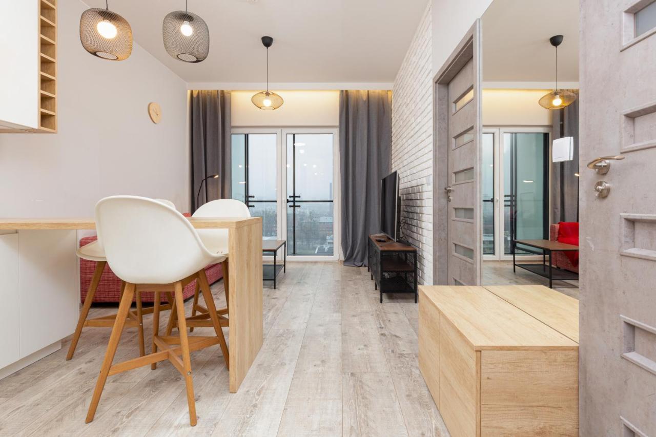 Business Center Apartments Warsaw Wola By Noclegi Renters Exteriör bild