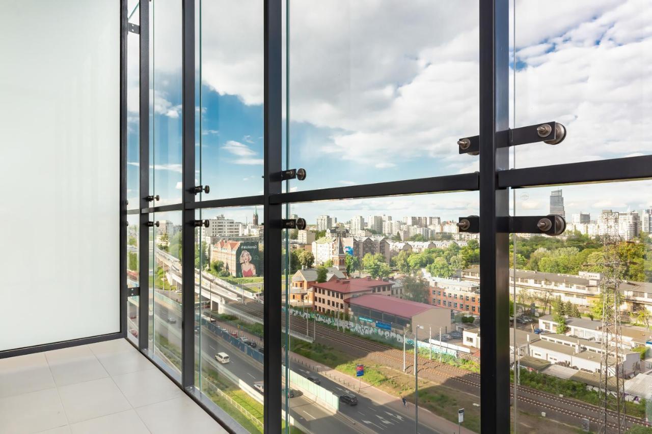 Business Center Apartments Warsaw Wola By Noclegi Renters Exteriör bild